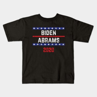 Joe Biden 2020 and Stacy Abrams on the One Ticket. Biden Abrams 2020 Vintage Distressed Kids T-Shirt